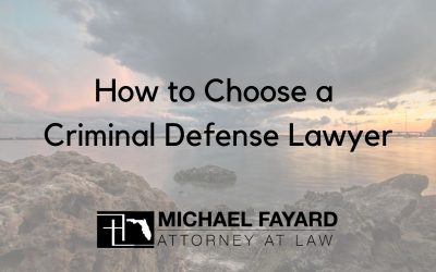 How to Choose a Criminal Defense Lawyer